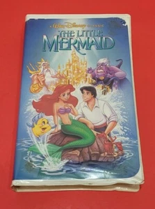 Disney The Little Mermaid VHS Banned Cover Art Black Diamond RARE NEW ORIGINAL  - Picture 1 of 6