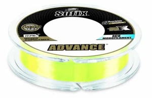 Sufix Advance Ice Monofilament Neon Lime 3 lb Test 100 yards Ice Fishing Line - Picture 1 of 1