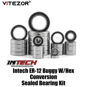 For Intech ER-12 Buggy W/Hex Conversion Sealed Bearing Kit - Picture 1 of 4