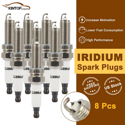 4x Double Iridium Spark Plugs For Genesis G80 5.0L 2018-2019 - Image 1 of 4