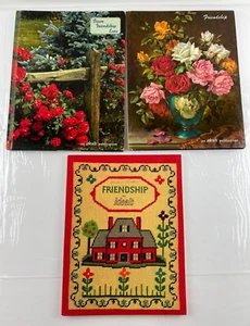 Ideals Publishing Lot of 3 Vintage Friendship Themed Books 1960's 1970's - Picture 1 of 8