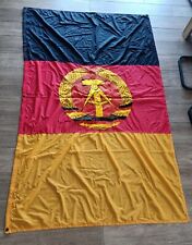 East German beautifull Big Banner Flag DDR GDR NVA Cold War 120×220 Cm Rare