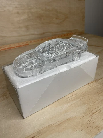 Glass Nascar  Jeff Gordon #24 Dupont - 9 inches paper weight desk racing Cover