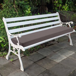 60 x 18in Black Coffee Rectangular Chair Cushion Swing Cushion Soft Seat Cushion - Picture 1 of 16