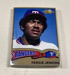Texas Rangers 50th Anniversary Baseball 10 carte sigillate stadio omaggio 2022 #2 - Foto 1 di 12