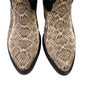 Exotic Diamondback Rattlesnake 8D Cowboy Boots Men's Snake Skin Rattler Rattle