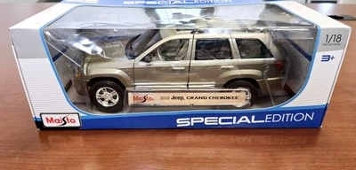 RARE 2005 Jeep Grand Cherokee Maisto Diecast NIB 1/18 Special Edition 2014 - Image 1 of 4