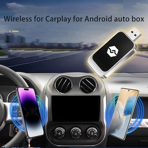 Adaptateur sans fil USB efficace pour Android Auto et pour compatibilité Carpla - Photo 1 sur 12