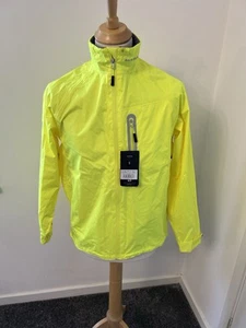 Altura Nevis II Waterproof Yellow Cycling Jacket Small S Full Zip NEW - Picture 1 of 8