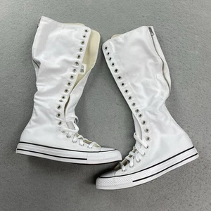 Converse Chuck Taylor All Star XXHI Damen 8 weiße kniehohe Sneaker - Bild 1 von 9