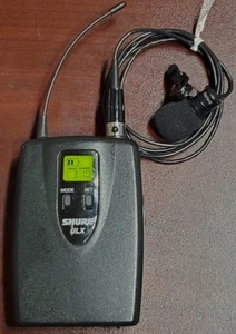 Shure ULX1 Wireless Bodypack Transmitter J1 Band 554-590 MHz WL185 Lavalier Mikrofon - Bild 1 von 3