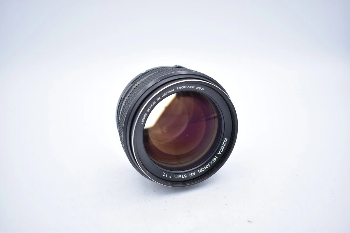 レア 希少 前期型 konica 57mm f1.2 ARマウント レア 希少 前期型
