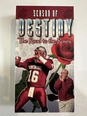 Season Of Destiny - The Road To The Roses VHS WSU Cougars Football 1998 - Image 1 of 4