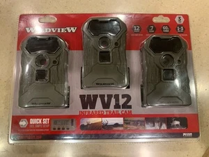 Wildview by Stealth Cam WV12 Infrared 12MP Trail Camera 3 Pack STC-WV12-3PK - Picture 1 of 3