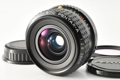 [Near MINT] SMC Pentax-A 28mm f/2.8 Wide Angle MF Lens For K Mount JAPAN #77 - Image 1 of 4
