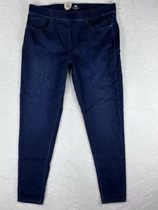 Levi's Nuevo con Etiquetas Para Mujer Denim Pull On Modelador Leggings Lavado Oscuro Talla 16W M - Imagen 1 de 16