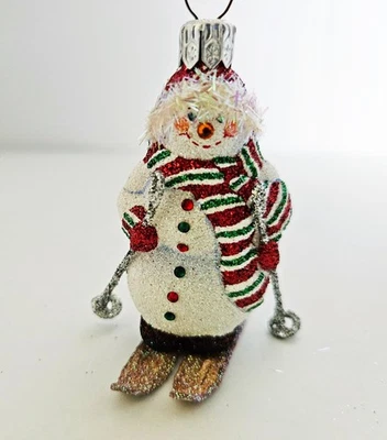 Patricia Breen Mini Week! Miniature Telluride Snowman Bejeweled - Image 1 of 4