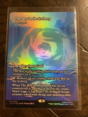 The Boy in the Iceberg - Dark Depths #56 FOIL Mythic - MTG TLE Eternal-Legal - Image 1 of 2