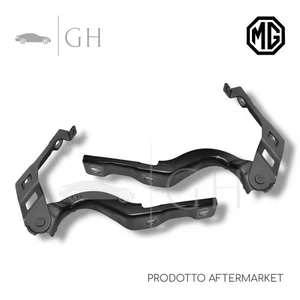 SET COPPIA CERNIERE / STAFFE COFANO ANTERIORE LATO SX / DX MG ZS (II) - Foto 1 di 4