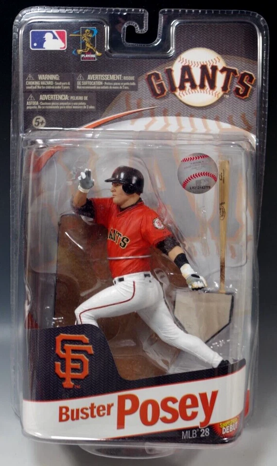 McFARLANE BUSTER POSEY GIGANTES DE SAN FRANCISCO SERIE 28 FIGURA MLB BÉISBOL SIN USAR, EN CAJA Foto 1 de 4