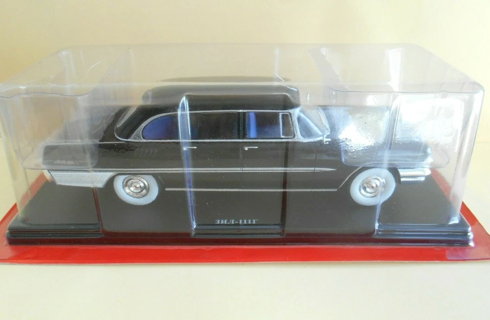 DIE CAST ZIL 111G 1962 EAST LEGENDARY CARS SCALA 1/24 HACHETTE [025] - Immagine 1 di 2
