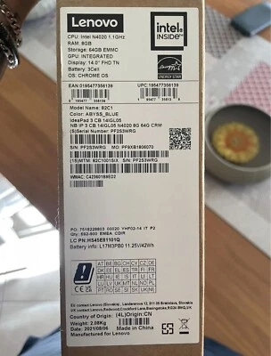 Lenovo Chromebook Aperto mai usato - Immagine 1 di 4