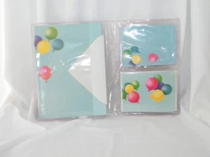 Package / Set of Colorful Balloon Note / Greeting Cards / Stationery & Envelopes - Picture 1 of 8