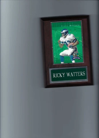 RICKY WATTERS PLAQUE PHILADELPHIA EAGLES FOOTBALL NFL   C Cover