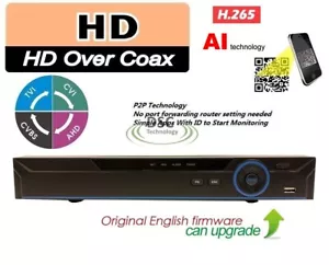 Dahua OEM serie AI (XVR5108/16H-I) 8/16 canali DVR HDCVI AHD TVI IP NVR XVR - Foto 1 di 6