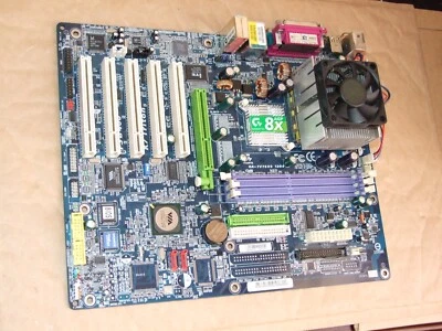 Gigabyte GA-7VT600 1394 ATX AMD motherboard - for parts or repair - Image 1 of 3