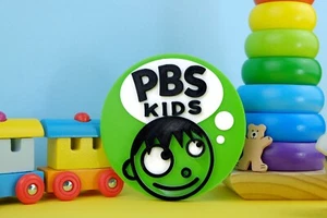 PBS Kids Logo 3D Printed Dash Dot 20th Century Fox Kids Toy Gift Disney 3D Print - Picture 1 of 5