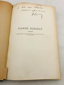 Daniel Rochat - SARDOU Victorien - 1880 avec envoi de l'auteur et carte de visit - Foto 1 di 9