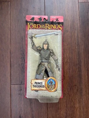 Senhor dos Anéis Duas Torres PRINCE THEODRED A 2004 ToyBiz Novo Na Caixa - Imagem 1 de 4