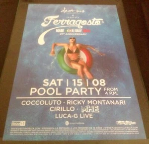 FERRAGOSTO 15/08/15 @ DESTINO PACHA 2015 - IBIZA CLUB POSTERS - DJ MUSIC - Picture 1 of 1