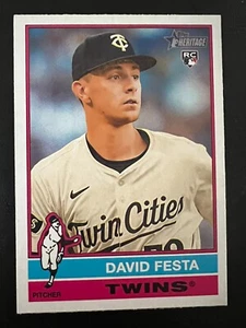 2025 Topps Heritage David Festa #249 Rookie Card (RC) - Picture 1 of 2