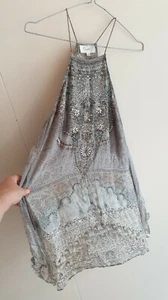 Camilla Franks Moorish Idol Embellished Overlay Top Size 1 10 Small $4 EXPRESS - Picture 1 of 10