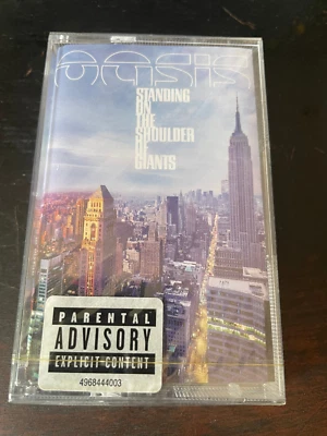 Sealed Oasis - Standing on the Shoulder of Giants Cassette Tape - Image 1 of 3