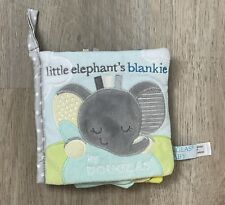 Douglas Little Elephants Blankie Soft Interactive Plush Baby Book Crinkle Mirror