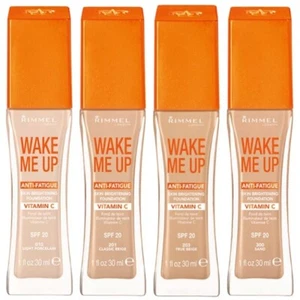 Rimmel Wake Me Up Anti-Fatigue Skin Brightening Foundation - Picture 1 of 8