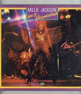 " LIVE & UNCENSORED." millie jackson. SPRING RECORDS U.S orig DOUBLE L.P. 1979. - Picture 1 of 8