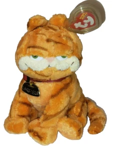 Ty Beanie Baby - GARFIELD the Cat (Movie)(6.5 Inch) NEW MWMTs Stuffed Animal Toy - Picture 1 of 9