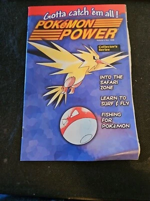 Pokemon Power Magazine Volume 4 Nintendo 1998 #4 Comic Book Collector’s Edition - Image 1 of 3