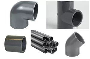 4 Inch Pressure Pipe and Fittings For goldfish Koi Ponds Filtration pipe work - Picture 1 of 1