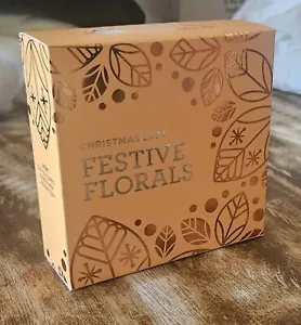2024 50c Fine Silver Proof Coin Christmas Festive Florals - Bild 1 von 5
