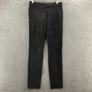 KUT From The Kloth Diana Skinny Pants Womens 6 (actual 32x32) Black Mid Rise Zip - Picture 1 of 20