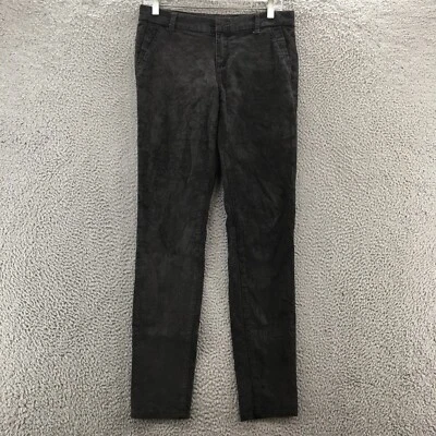 KUT From The Kloth Diana Skinny Pants Womens 6 (actual 32x32) Black Mid Rise Zip - Image 1 of 4