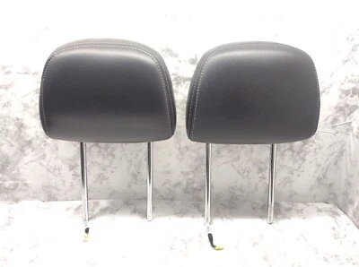 JUEGO ACTIVO REPOSACABEZAS JEEP PATRIOT BRÚJULA ASIENTO DELANTERO CUERO NEGRO 10-17 (2) Foto 1 de 3