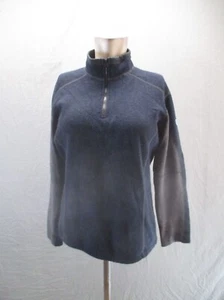 KUHL Kashmira Size L (14-16) Boys Blue 1/2 Zip Stand Collar Outdoor Pullover 519 - Picture 1 of 10