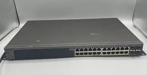 NETGEAR 24-Port Gigabit PoE+ Ethernet Smart Switch 4 SFP Uplink Ports (GS728TP) - Picture 1 of 5