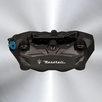 8 PZ Adesivi Replica Decals Pinze Freni Compatibili per Maserati Tuning Auto 01 - Imagen 1 de 4